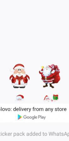 Stickers de Navidad para WhatsApp