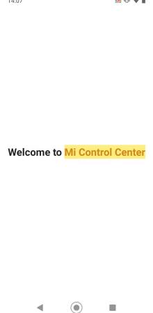 Mi Control Center