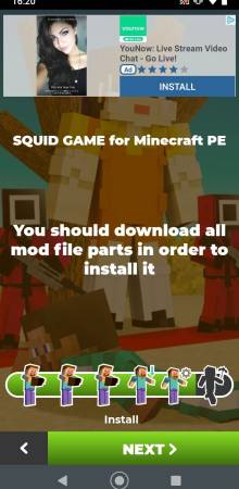 Squid Game Mod Master for MCPE