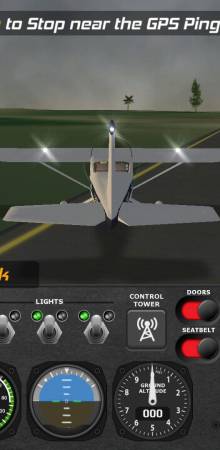 Simulador de piloto de vuelo de avión