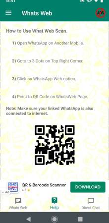Whatscan for Whatsapp Web