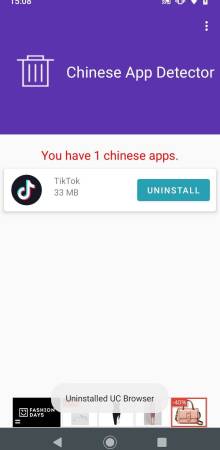 Chinese App Detector