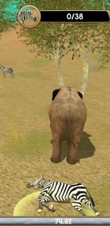 Wild Elephant Sim 3D