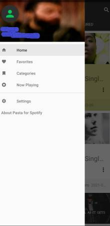 Pasta for Spotify