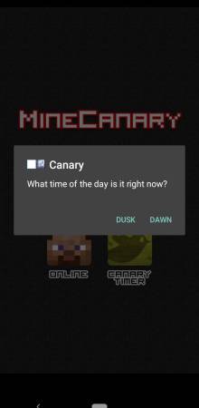 Minecraft Canary