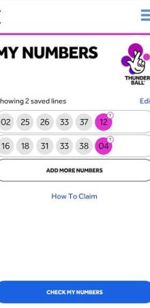 The Official National Lottery Results App