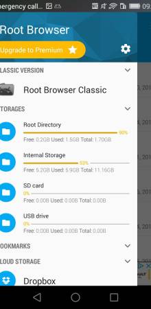 Root Browser: Administrador de archivos
