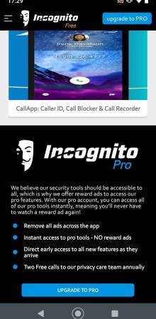 Incognito Spyware Detector