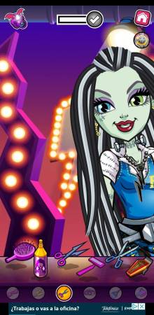 Salón de belleza Monster High
