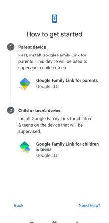 Google Family Link para niños y adolescentes