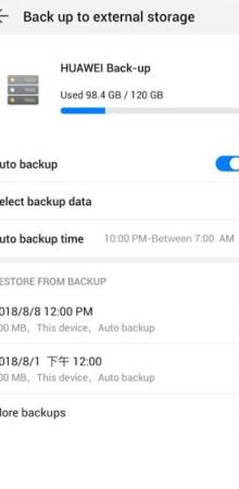 Huawei Backup